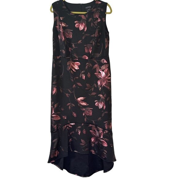 Enfocus Women's Sleeveless Hi Lo Dress Midi Size 14W Sku 2616 - Picture 1 of 11